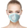 Silica Gel Breathing Valve Activated Carbon Replaceable Cartridge Dust Mask - Image 3