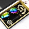 Sunglasses Women's High Sense Bracelet Watch Suit