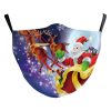 Santa Elk Digital Printing Double-layer Dust Mask - Image 2
