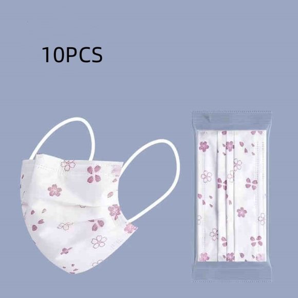 Creative Minimalist Printed Breathing Color Changing Mask - Image 5