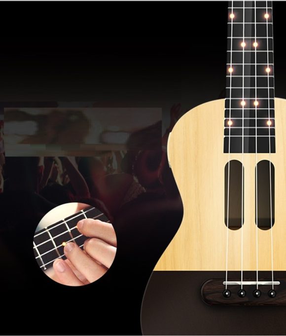 Smart Ukulele U1 Learning Spruce Gift Package Game Entrance Smart APP Small Guitar - Image 4