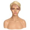 Europe And The United States 613 Rebecca Short Real Hair Headgear - Image 10