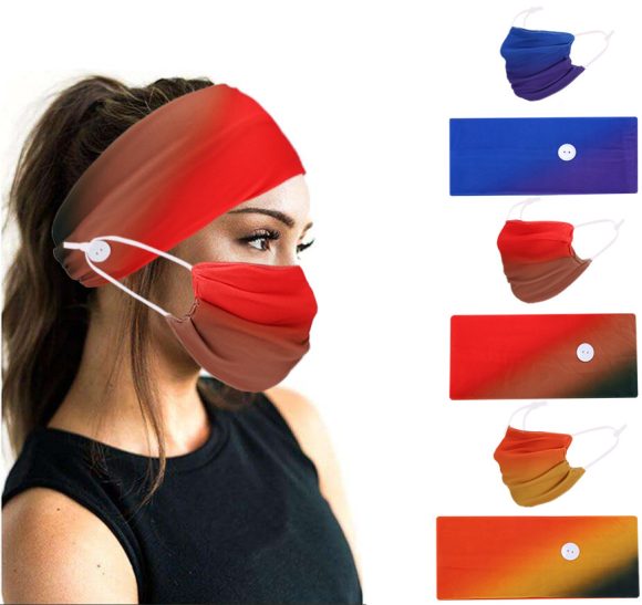 Gradient Color Fashion Street Decoration Headband - Image 4