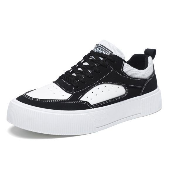 Sneakers Men's Low-top Platform Platform Casual High Street All-match Trendy Shoes - Image 4