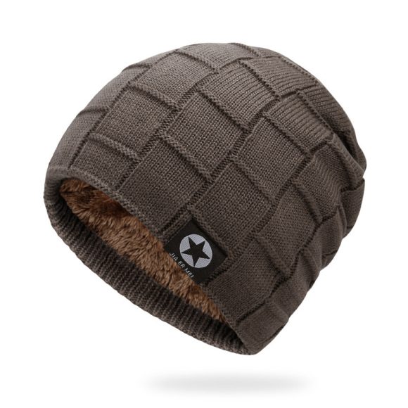 Hat Men Winter Thick Woolen Yarn - Image 5