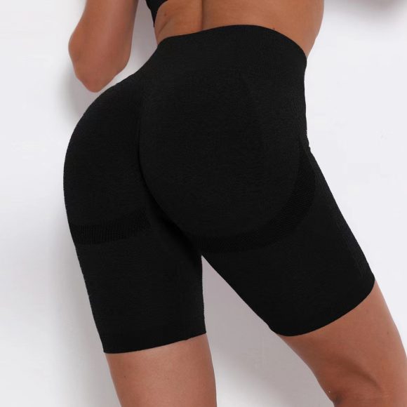 Soft Workout Yoga Athletic Shorts Summer High Waist Fitness Legging Shorts - Image 7