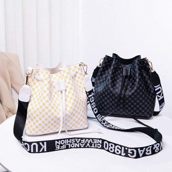 Printed Bucket Bag Female Fashion Ladies Large-capacity Crossbody Bag - Image 7