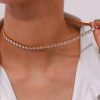 Stainless Steel Fashion Simple Bracelet Necklace Ornament - Image 4