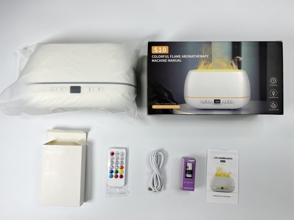 Dropshipping 3D Flame Humidifier 200ml USB Flame Aroma Diffuser Household Humide Aromatherapy Diffuser - Image 5