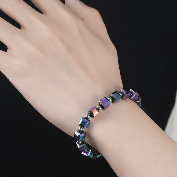 Haematite Bracelet Colorful Magnet Commuter Bracelet Simple Bracelet - Image 4