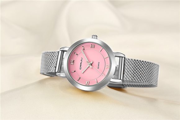 Women's Watch Small Quartz Steel Mesh Belt - Image 3