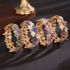 Enamel Little Sakura Elastic Bracelet Women's High-grade All-match Alloy Bracelet