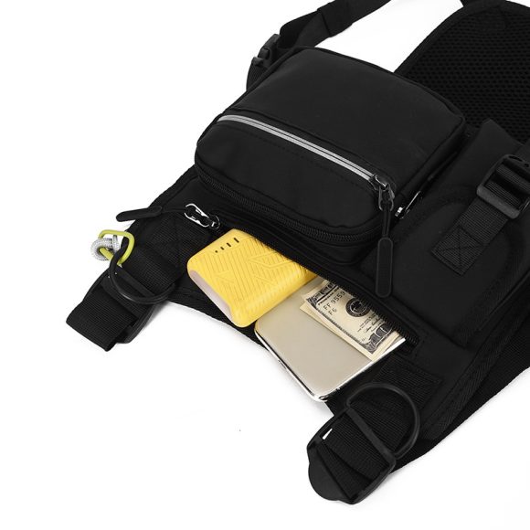 Workwear Functional Vest Chest Bag Reflective - Image 6