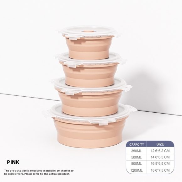 Travel Outdoor Silicone Folding Lunch Box - Image 6