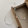 S925 Sterling Silver Fritillary Small Pieces Of Silver Necklace Bracelet