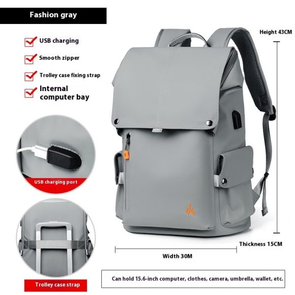 Men's Leisure Travel Multi-functional Computer Backpack - Image 5