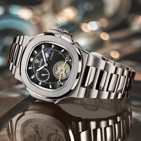 Men's Fashion Business Automatic Mechanical Watch - Image 6