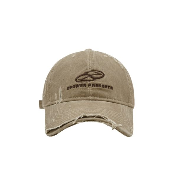 Street Make Old Ripped Denim Baseball Cap - Image 3