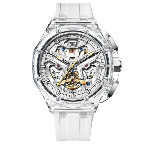 High-Grade Three-Dimensional Hollow Carved Luminous Quartz Watch - Image 5