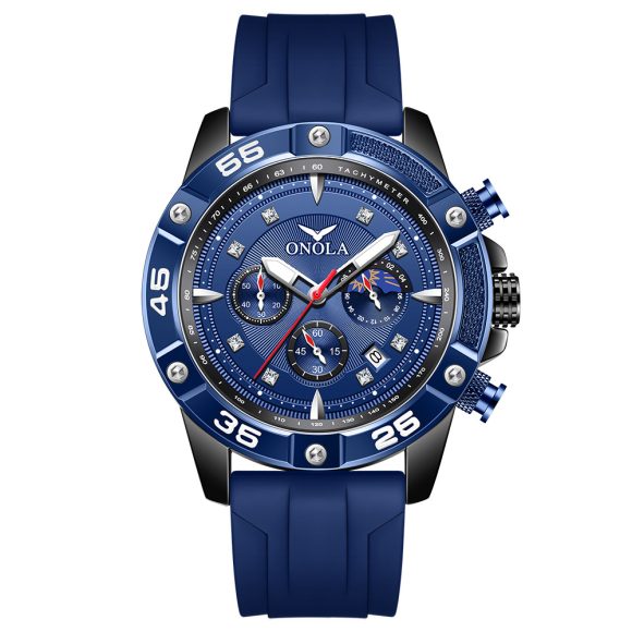 Fashion Casual New Style Multifunctional Quartz Waterproof Tape Watch - Image 10