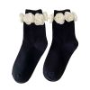 Three-dimensional Camellia Tube Socks Personality Lolita Style Socks - Image 4
