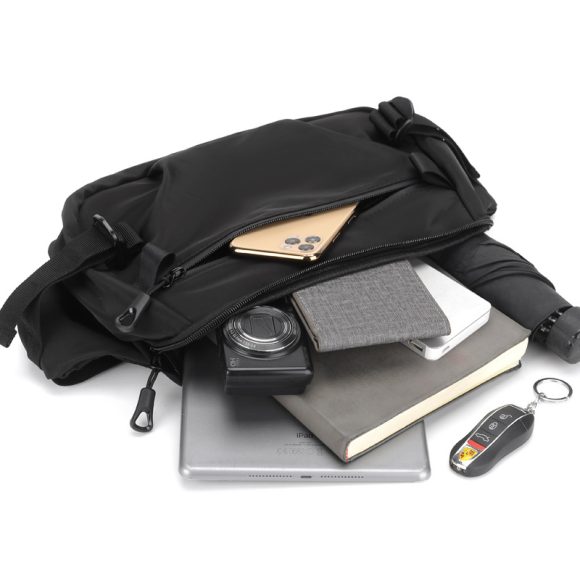 Simple Stylish And Versatile Chest Bag Student Male Commuter Large Capacity Shoulder Bag - Image 4
