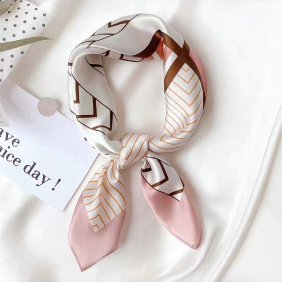 Crepe Satin Scarf For Women - Image 3