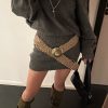 Bohemian Wide Woven Belt Women - Image 6