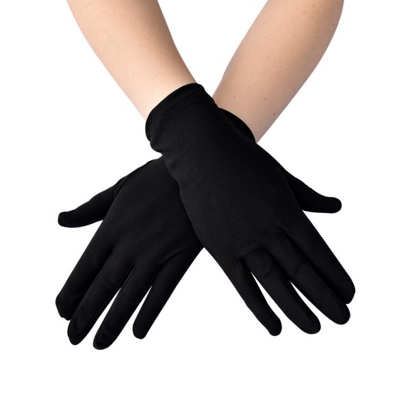 Spring And Autumn New Women's Hand Guard Milk Silk Satin Stretch Gloves - Image 8