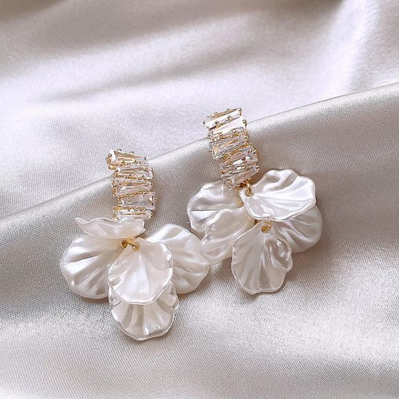 C- Ring Shell Tassel Delicate Earrings Women - Image 8
