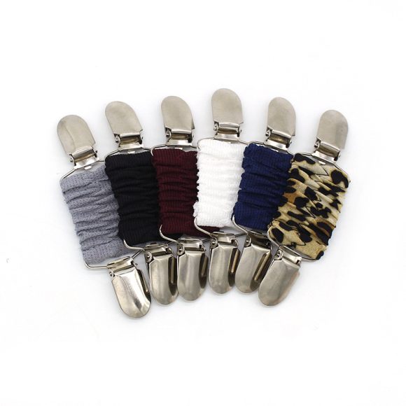 Women's Elastic And Waisted Anti-exposure Fashion Scraf Clip Brooch - Image 7