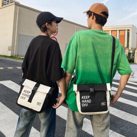Nylon Shoulder Crossbody Unisex Versatile Outdoor Medium Bag - Image 4
