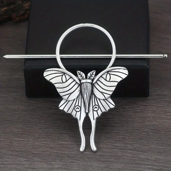 Female Viking Barrettes Animal Alloy Crescent Cloud - Image 3
