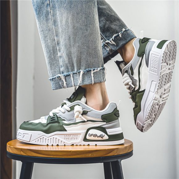 Sneakers Sports And Leisure Platform Men's Shoes - Image 7