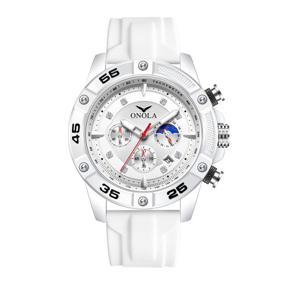Fashion Casual New Style Multifunctional Quartz Waterproof Tape Watch - Image 2