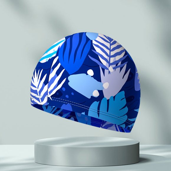 Simple Printing High Elastic Comfortable Swimming Cap - Image 5