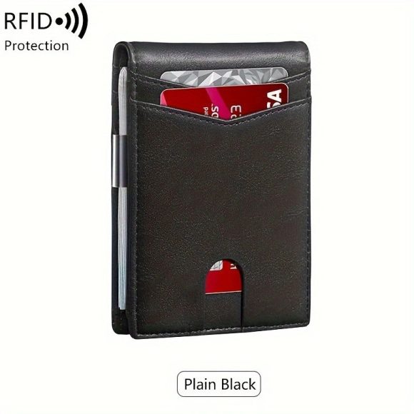 New Men's Ultra-thin Wallet Simple 12 Cards - Image 4