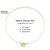 New Stainless Steel Pearl OT Buckle Necklace - Image 3