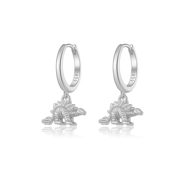 High-grade European And American Fashion Cool S925 Sterling Silver Dinosaur Ear Ring - Image 3