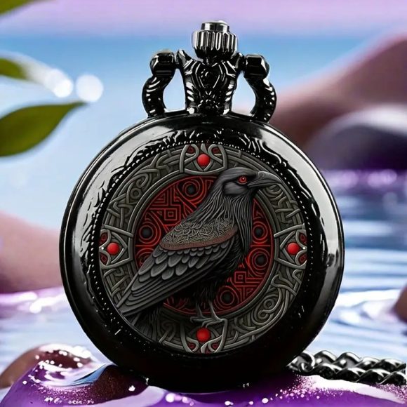 Fashion Retro Flip Decoration Necklace Watch Women - Image 5