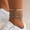 Sweet Cool Leisure Rhinestone Beach Anklet Foot Ornaments - Image 6