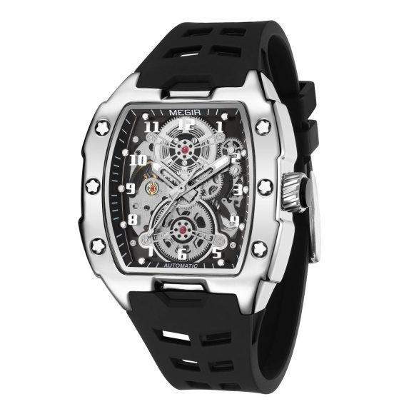 Waterproof Barrel-shaped Men's Sports Mechanical Watch - Image 5
