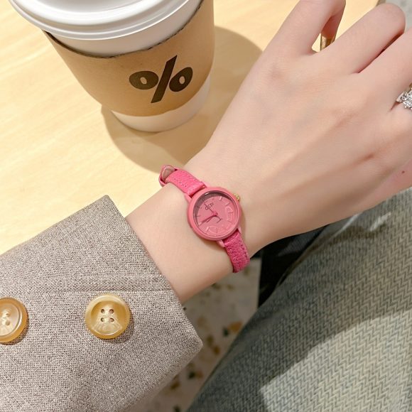 Candy-colored Dopamine Women's Watch Thin Strap - Image 5