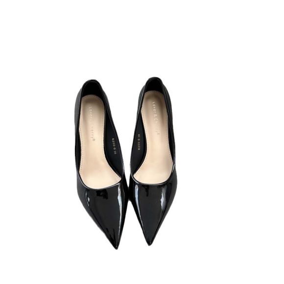 Spring And Autumn Pumps Tight Shallow Mouth All-Match Pointed Stiletto Heel - Image 5