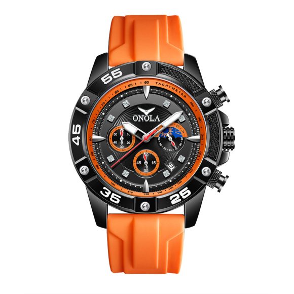 Fashion Casual New Style Multifunctional Quartz Waterproof Tape Watch - Image 5