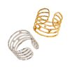 Titanium Steel 18K Multi-layer Casting Ring - Image 4