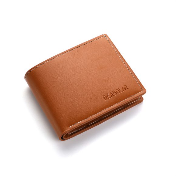 Leisure Two Fold Short Horizontal Men's Wallet - Image 2