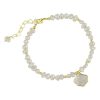 Women's Freshwater Shell Freshwater Pearl Necklace Bracelet - Image 2