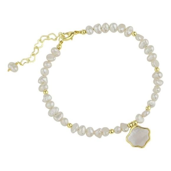 Women's Freshwater Shell Freshwater Pearl Necklace Bracelet - Image 2