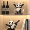 Panda Red Wine Rack Decoration Wine Cabinet Combination Light Luxury